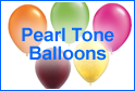 Latex Balloons : Pearl Tone Balloons